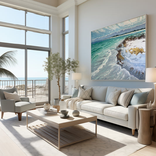 The Power of Big Art: Elevating Your Space with a Bold Statement