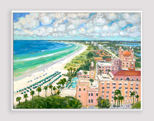 Pr-Order Drift and Dream at St Pete Beach Signed Giclee Reproduction