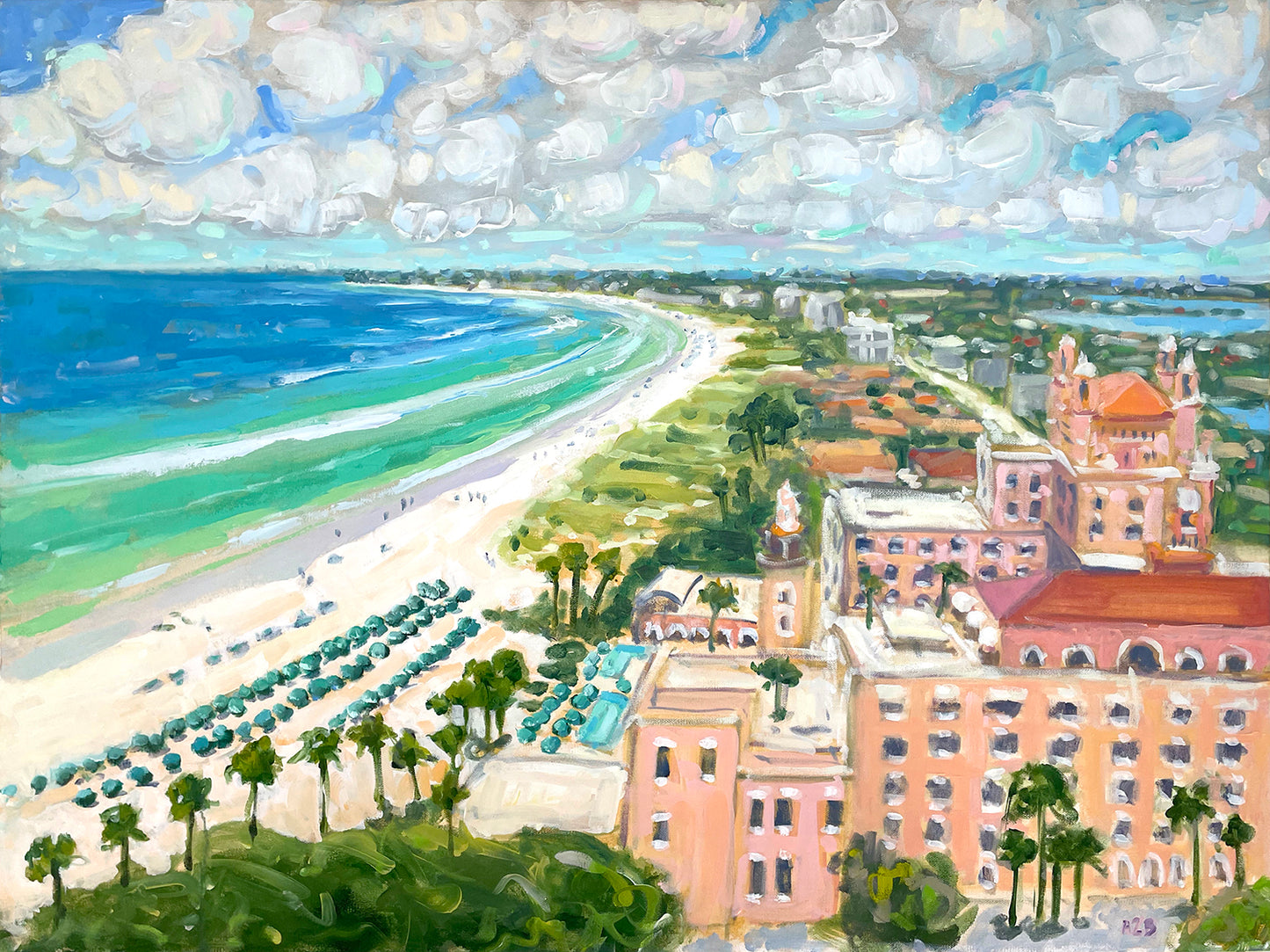 Pr-Order Drift and Dream at St Pete Beach Signed Giclee Reproduction