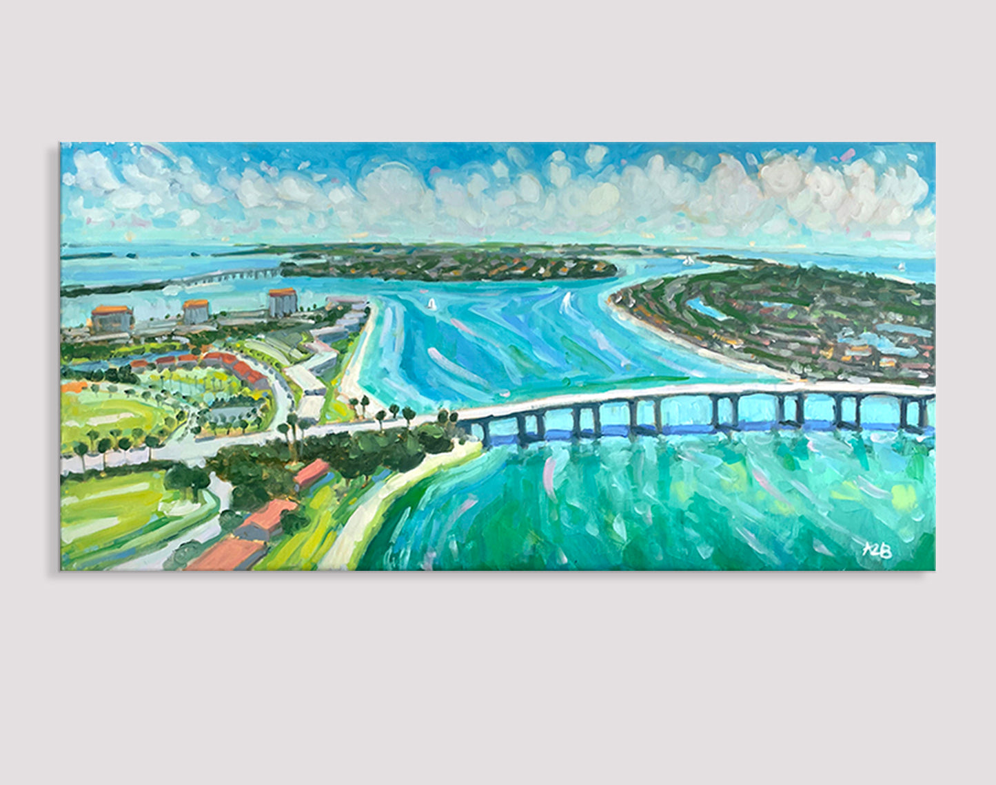 "Bridges to Paradise" Stretched Canvas Archival Prints