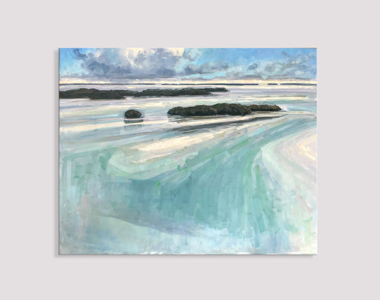 Clearing Light Stretched Canvas Archival Print