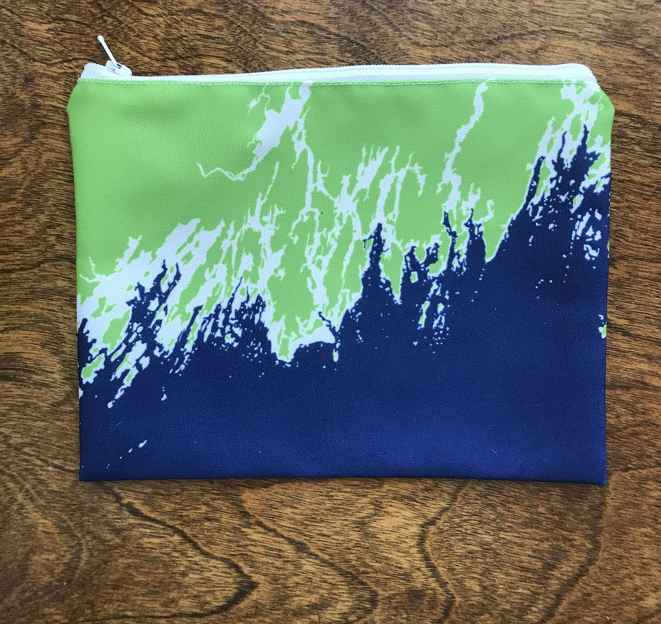 Weekend Away Zip Pouch, Greenery