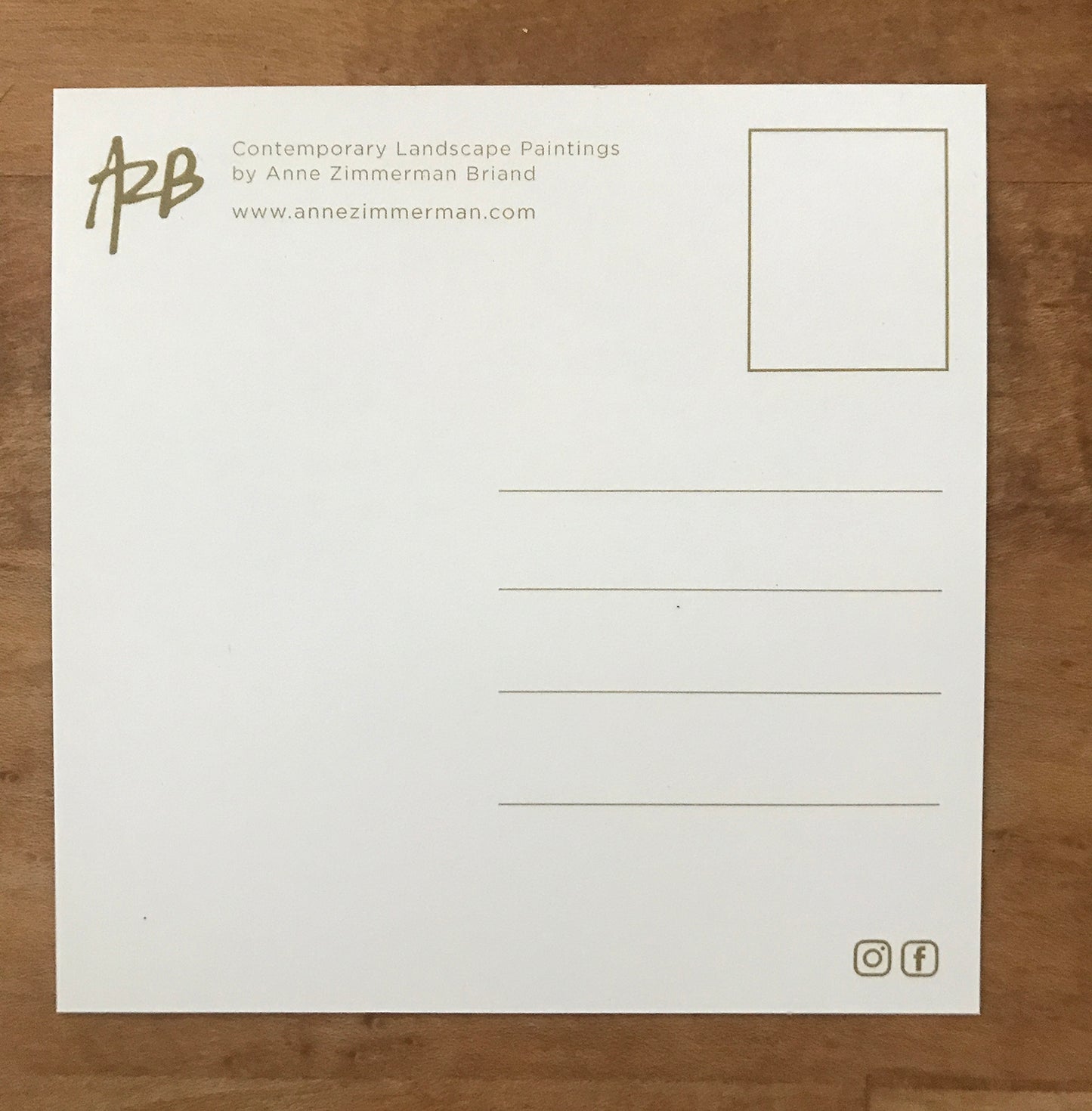Natural Places Plein Air Postcard Pack (Set of 5) (Free Shipping)