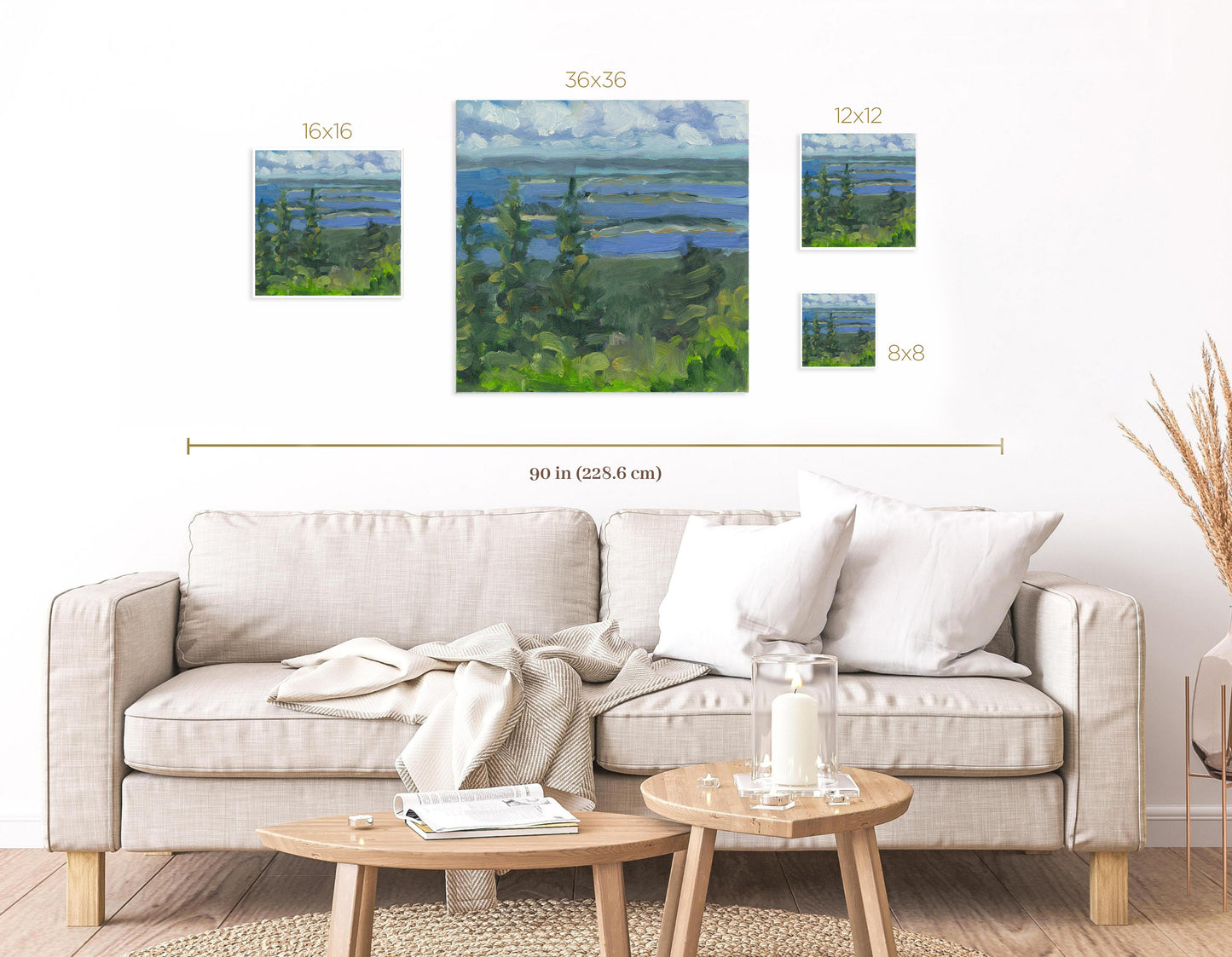 Acadia National Park, Winter Harbor Facing Northwest (Print)