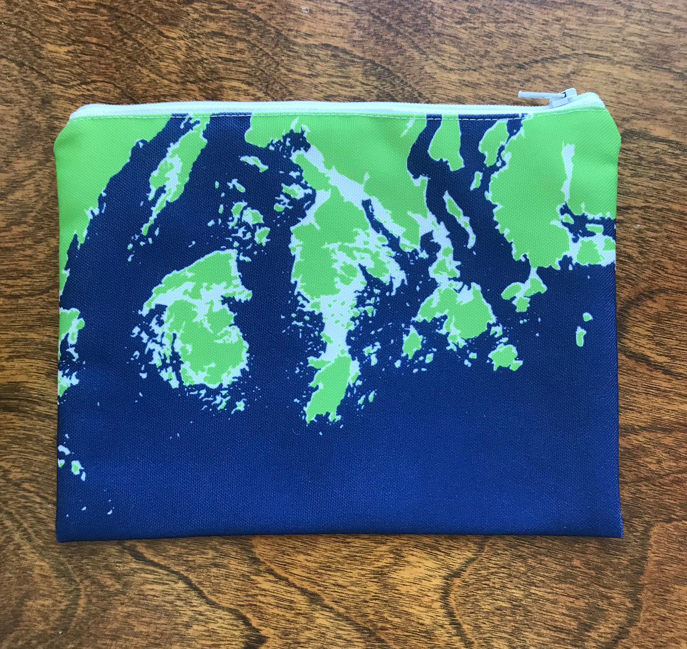 Weekend Away Zip Pouch, Greenery