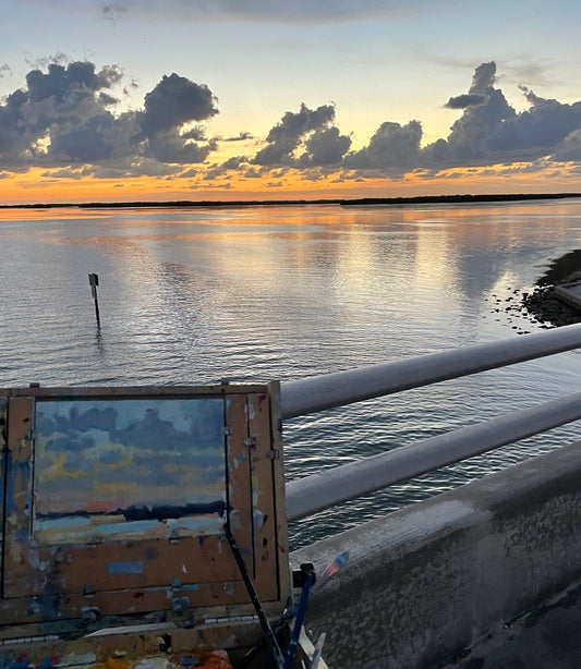 Painting Mid Summer Nights, and it's Dreamy