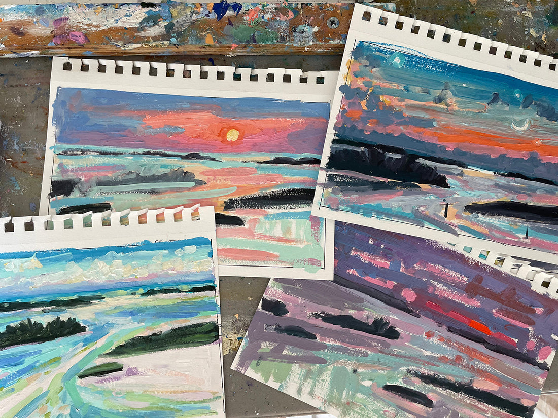 Read About this 6' Expansive Commission of Shell Key Preserve