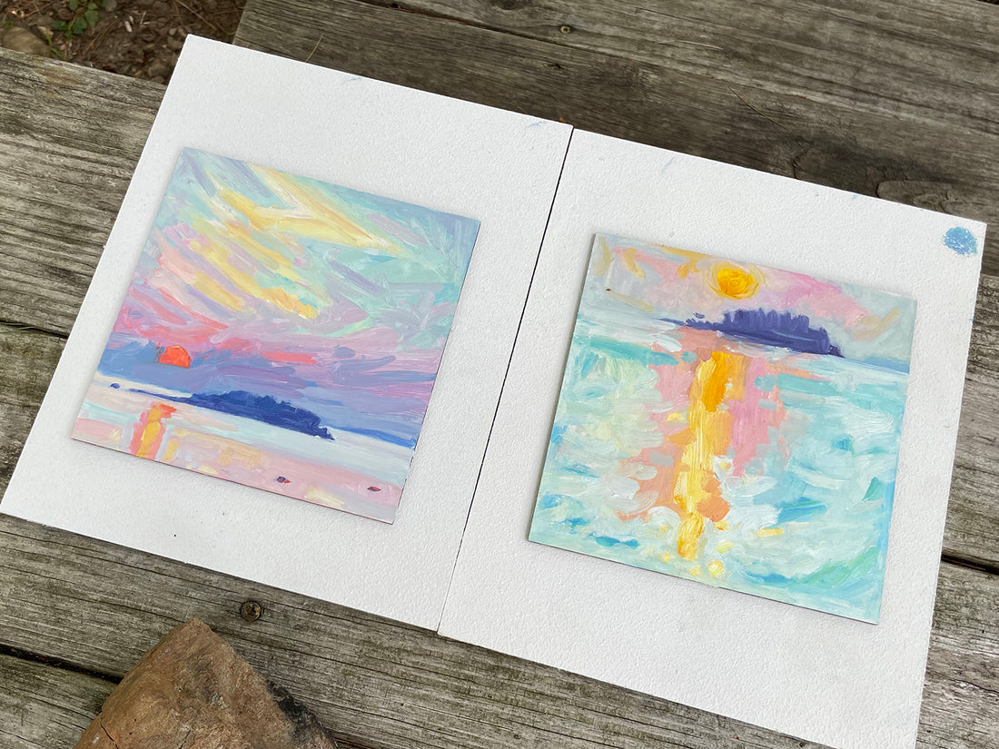 Rockport Maine // 30 Days; 30 Paintings