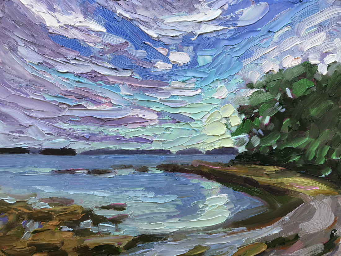 The View from Macworth Island // 30 Days, 30 Paintings