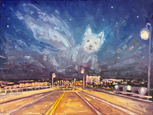 Using art to honor a beloved companion