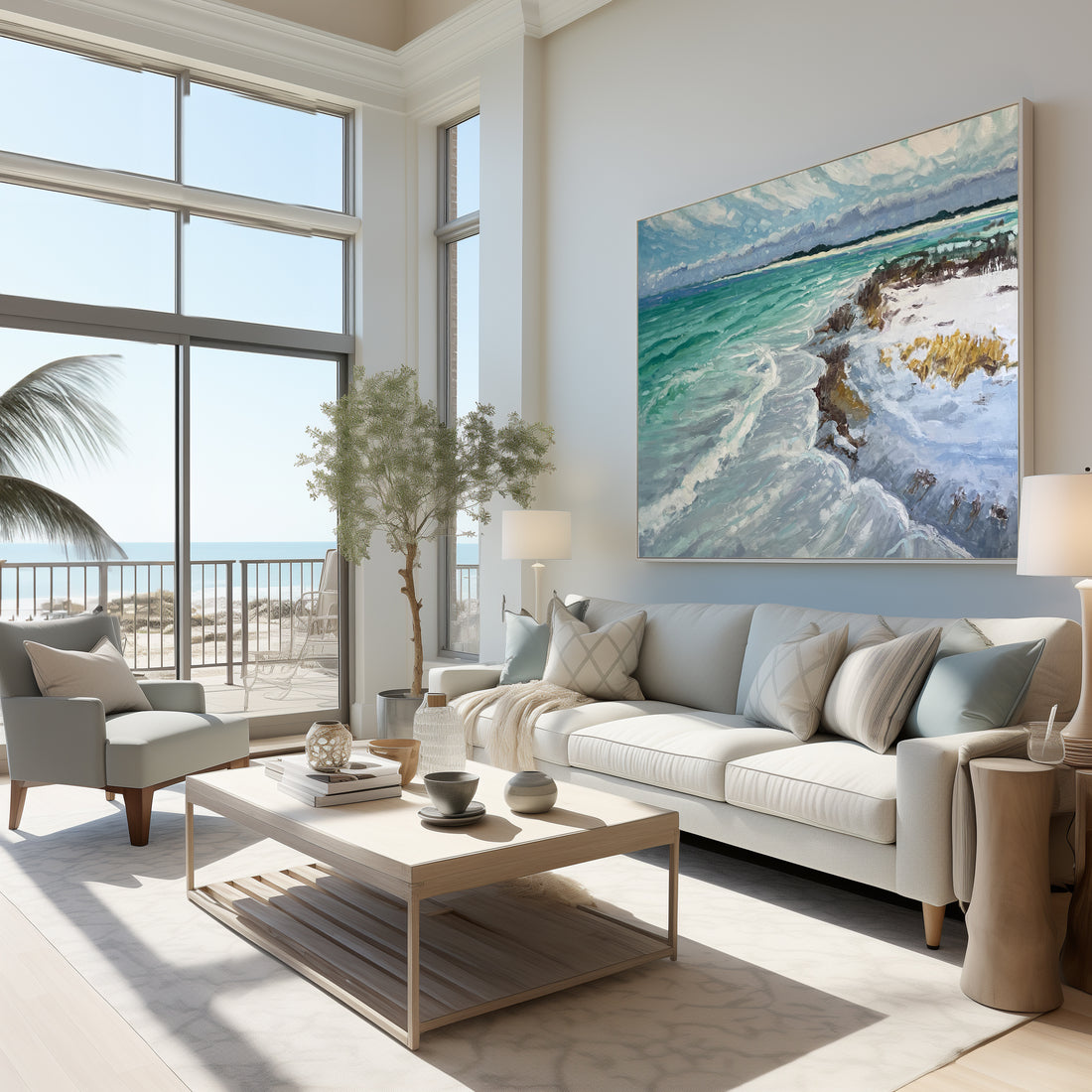 The Power of Big Art: Elevating Your Space with a Bold Statement