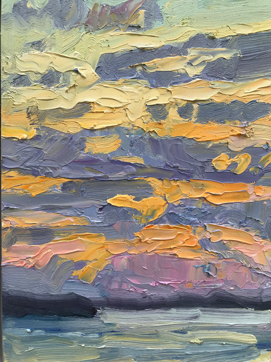 E T H E R E A L I T Y // No. 3; Speckled Clouds at Sunset