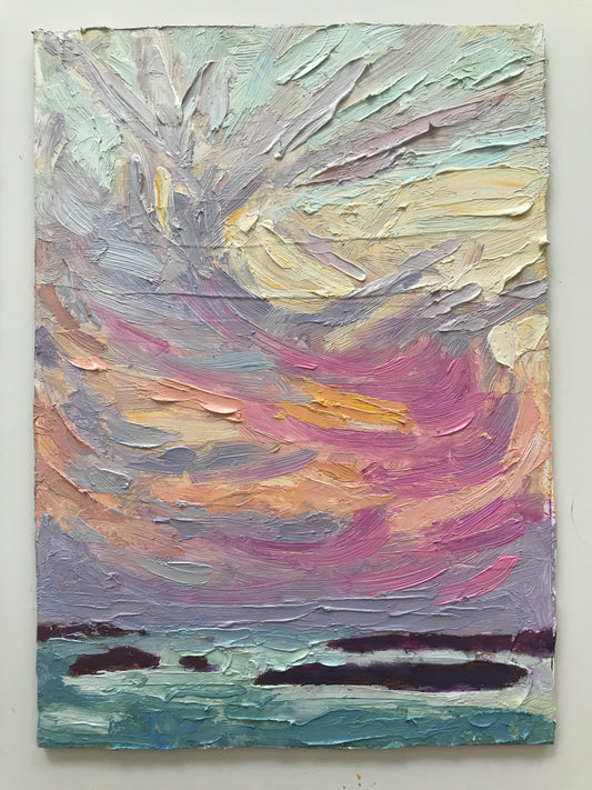 E T H E R E A L I T Y // No. 9; Magenta Sky