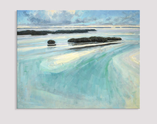 Clearing Light Stretched Canvas Archival Print
