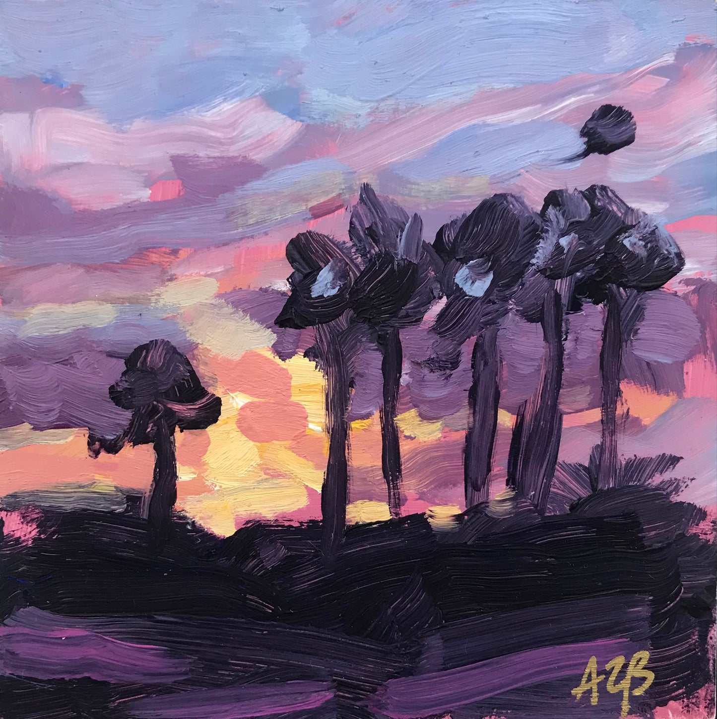 Natural Places Plein Air Postcard Pack (Set of 5) (Free Shipping)