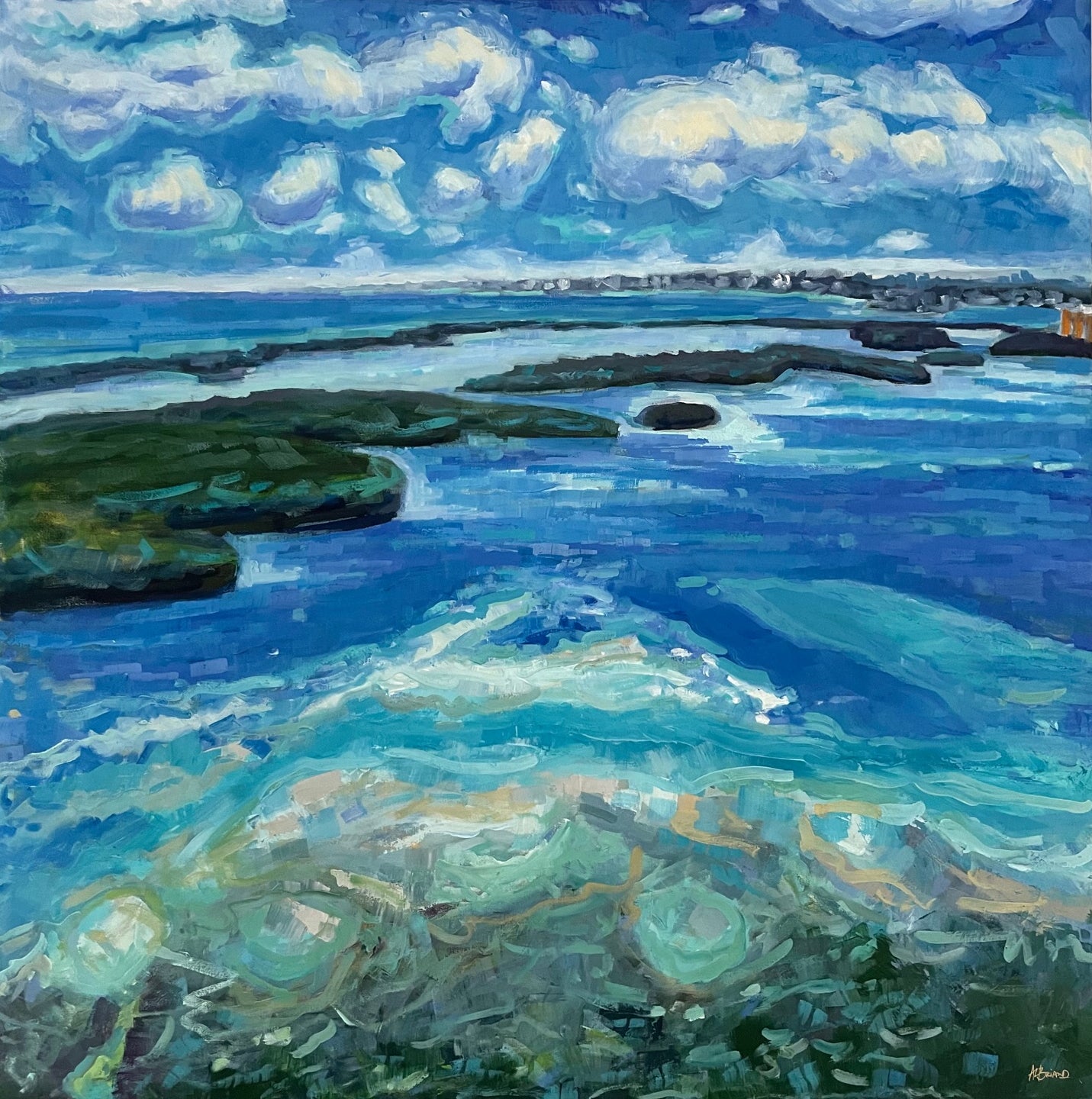 View of the Preserve, 36x36